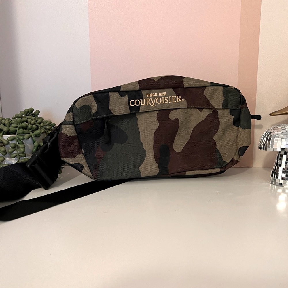 Belt Bag / Fanny Pack / Cross body bag - Courvoisier Brand, Camo